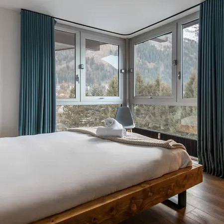 Quartz - Appt 4 Etoiles Vue Mont-blanc - Centre Σαμονί